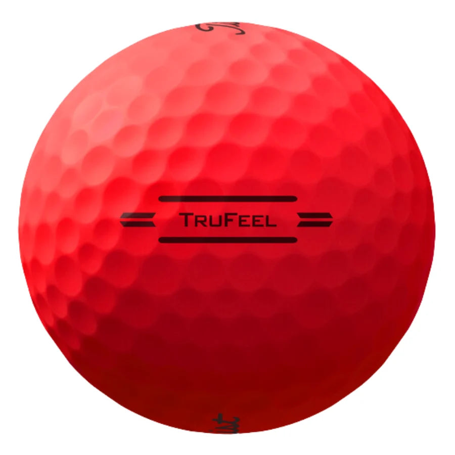 Titleist TruFeel Matte Red - 1 Dozen