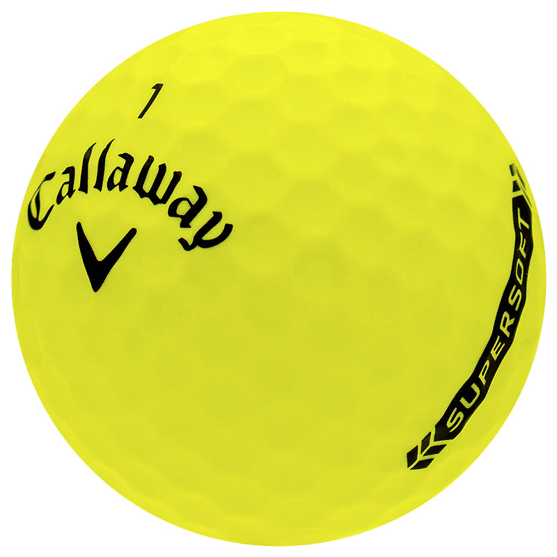 Callaway Supersoft White/Yellow Mix - 1 Dozen