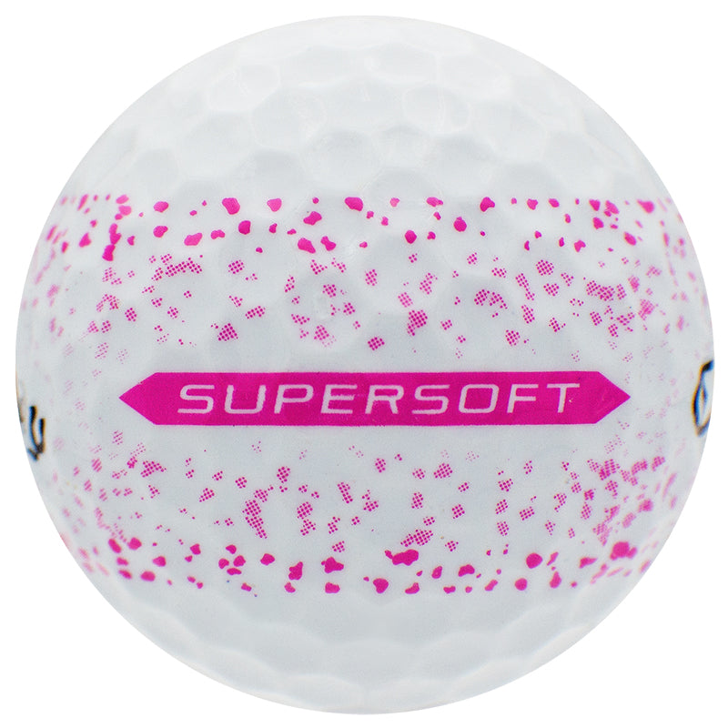 Callaway Supersoft Splatter 360 Pink - 1 Dozen