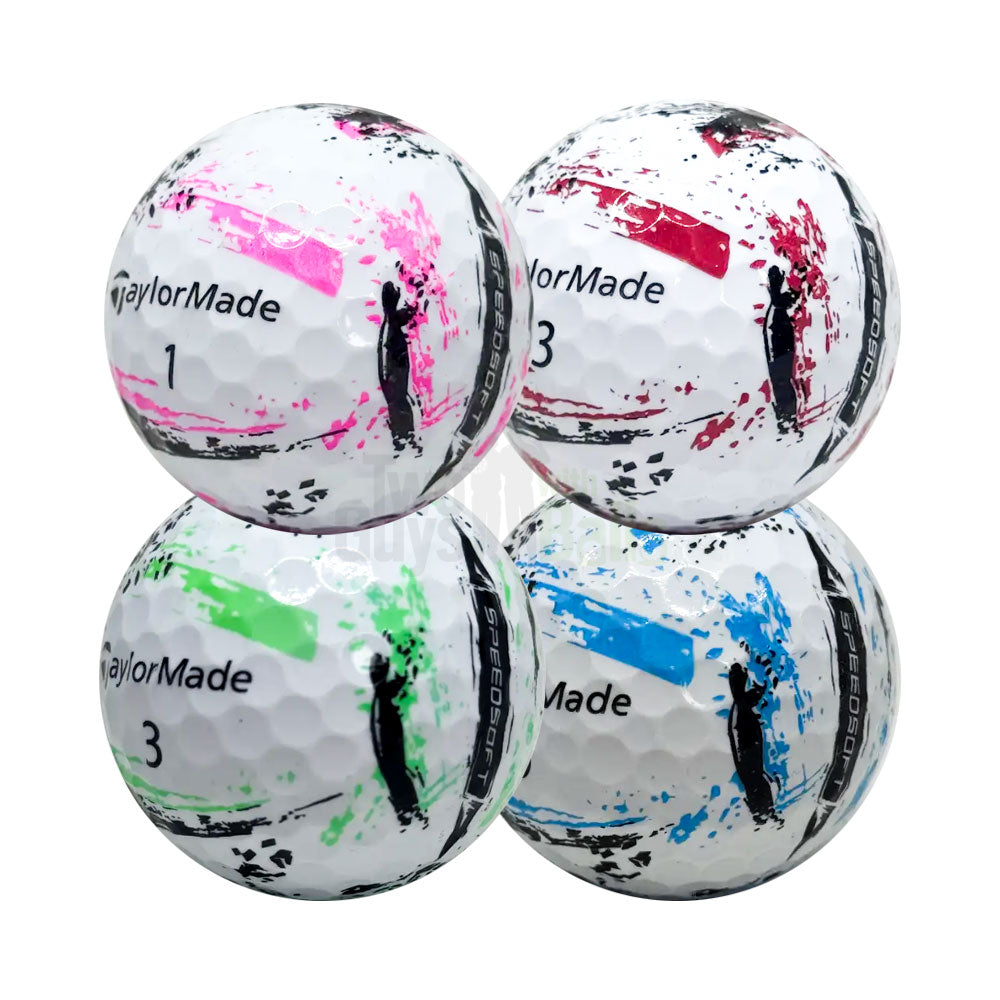 TaylorMade SpeedSoft Ink Mixed - 1 Dozen