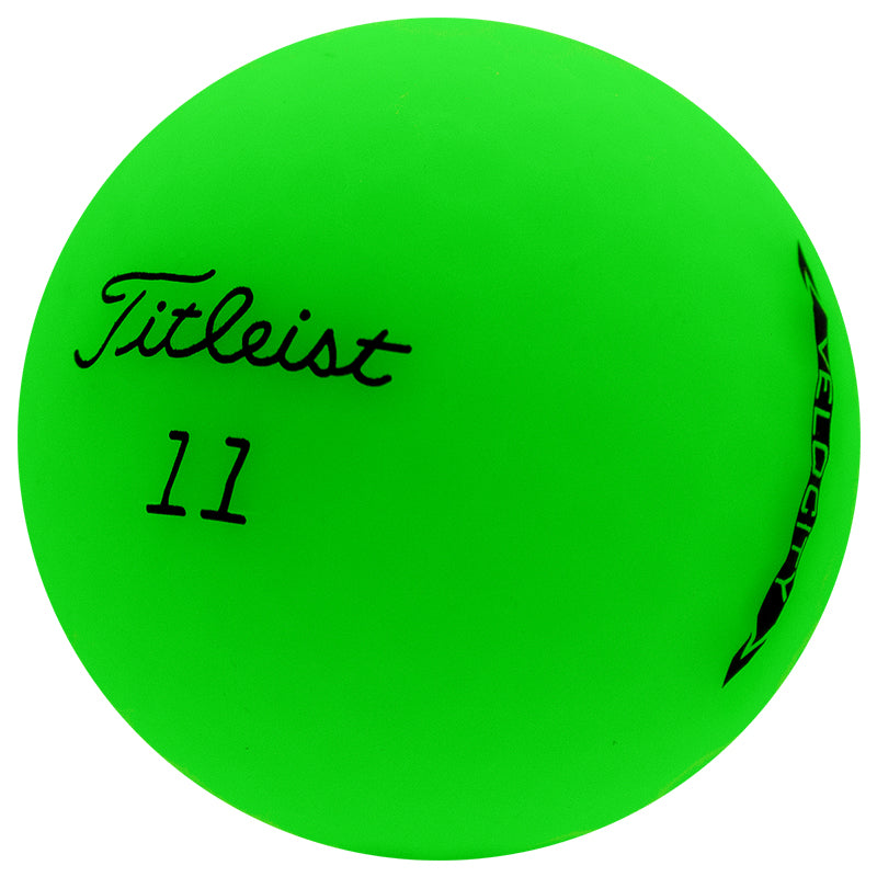 Titleist Velocity Matte Green - 1 Dozen